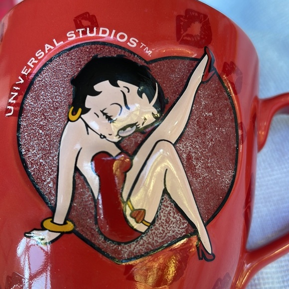Betty Boop oversized coffee mug , 2006 , heart , Star - Picture 9 of 12